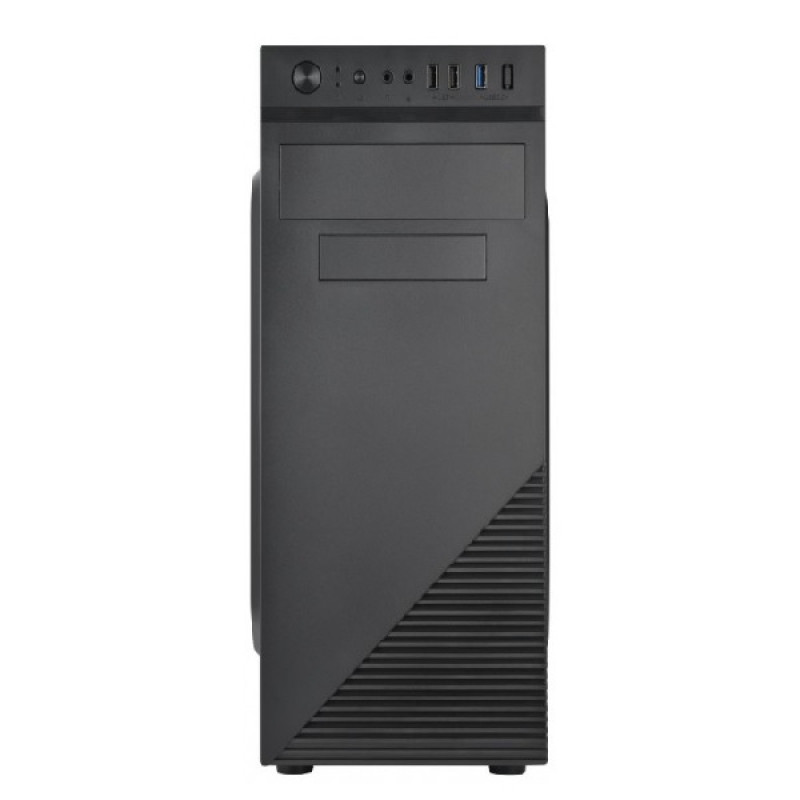 L-Link ATRIA Atria, Torre, PC, Negro, micro ATX, Plástico, Acero, Hogar / Oficina