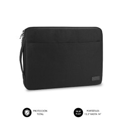 SUBBLIM SUB-LS-0PS0001 Funda Ordenador Urban Laptop Sleeve 13,3-14" Black, Funda, 35,6 cm (14"), 265 g