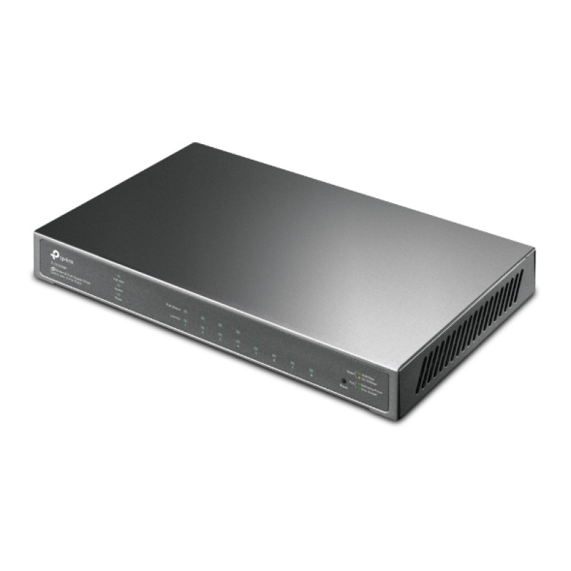 TP-Link TL-SG2008P JetStream TL-SG2008P, Gestionado, L2/L2+, Gigabit Ethernet (10/100/1000), Energía sobre Ethernet (PoE),