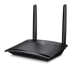 TP-Link TL-MR100 TL-MR100, Wi-Fi 4 (802.11n), Banda única (2,4 GHz), Ethernet, 3G, Negro, Router de sobremesa 2
