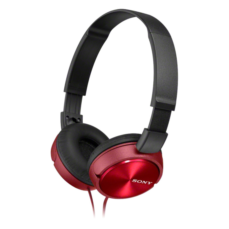 Sony MDRZX310APR MDR-ZX310AP, Alámbrico, 10 - 24000 Hz, Llamadas/Música, 125 g, Auriculares, Rojo