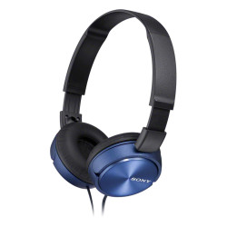 Sony MDRZX310APL MDR-ZX310AP, Alámbrico, 10 - 24000 Hz, Llamadas/Música, 125 g, Auriculares, Azul