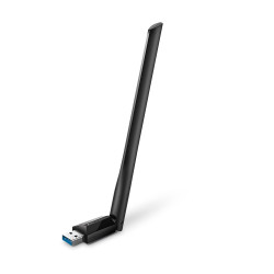 TP-Link ARCHER T3U PLUS Archer T3U Plus, Inalámbrico, USB, WLAN, Wi-Fi 5 (802.11ac), 867 Mbit/s, Negro