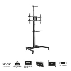 Ewent EW1540 EW1540, 50 kg, 94 cm (37"), 177,8 cm (70"), 200 x 200 mm, 600 x 400 mm, 1500 - 2190 mm 2