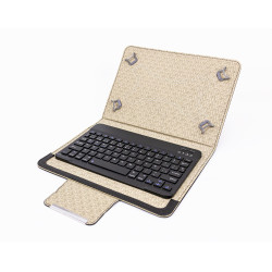 TALIUS TAL-CV3007BLK TAL-CV3007BLK, Funda delantera, Cualquier marca, Universal, 25,4 cm (10"), Bluetooth, 200 g