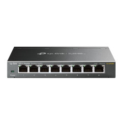 TP-Link TL-SG108S Omada TL-SG108S, No administrado, Gigabit Ethernet (10/100/1000), Bidireccional completo (Full duplex), 2