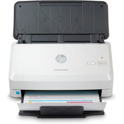 HP 6FW06A ScanJet Pro 2000 s2, 600 x 600 DPI, 3500 páginas, Escáner alimentado con hojas, Negro, Blanco, Botones, CMOS CIS