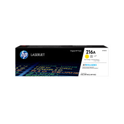 HP W2412A Cartucho de tóner Original 216A LaserJet amarillo, 850 páginas, 0 páginas, Amarillo, 1 pieza(s)