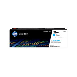 HP W2411A Cartucho de tóner Original 216A LaserJet cian, 850 páginas, 0 páginas, Cian, 1 pieza(s)