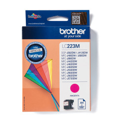 Brother LC223M LC223M, Magenta, Tinta a base de pigmentos, 1 pieza(s), 550 páginas, Pack individual