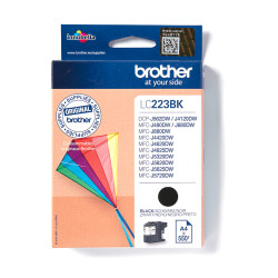 Brother LC223BK LC-223BK, Negro, 1 pieza(s), 550 páginas, Pack individual