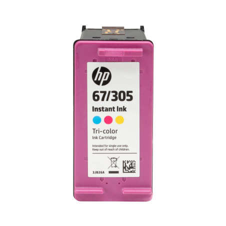 HP 3YM61AE Cartucho de tinta Original 305 negro, Rendimiento estándar, Negro, Tinta a base de pigmentos, 17,9 ml, 1 pieza(s),