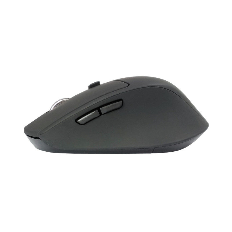 Conceptronic LORCAN02B LORCAN02B Ergo, mano derecha, Óptico, Bluetooth, 1600 DPI, Negro