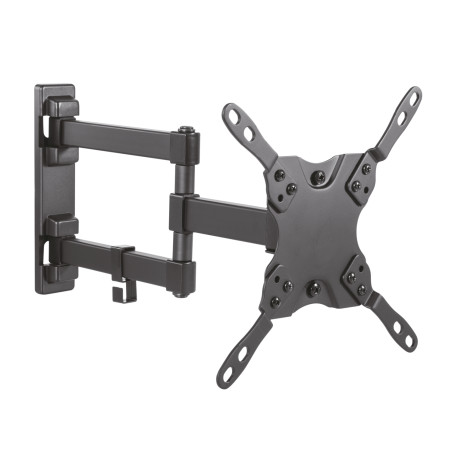 AISENS WT42TSLE-011 WT42TSLE-011, 75 x 75 mm, 200 x 200 mm, -12 - 5°, 180°, Acero, Negro