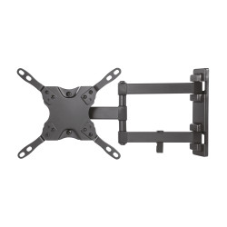 AISENS WT42TSLE-011 WT42TSLE-011, 75 x 75 mm, 200 x 200 mm, -12 - 5°, 180°, Acero, Negro 2