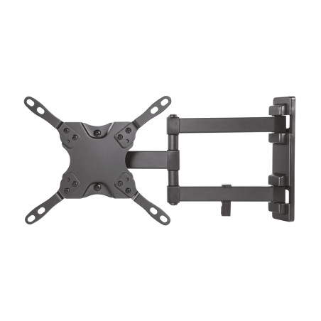 AISENS WT42TSLE-011 WT42TSLE-011, 75 x 75 mm, 200 x 200 mm, -12 - 5°, 180°, Acero, Negro