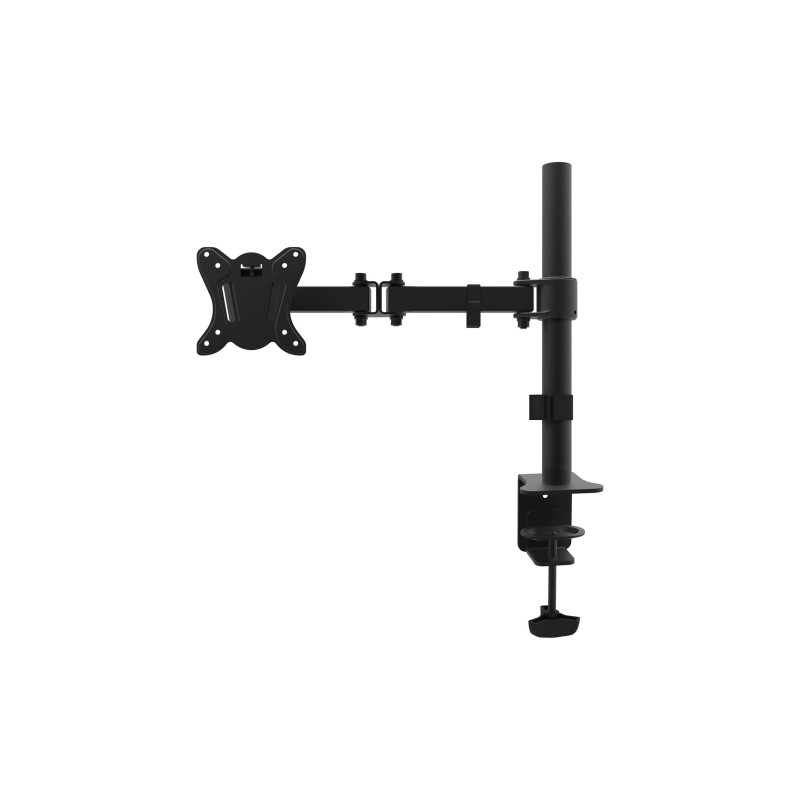 Equip 650151 Soporte de escritorio articulado para monitor de 13"-27, Abrazadera, 8 kg, 33 cm (13"), 68,6 cm (27"), 100 x 100