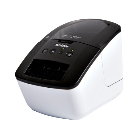 Brother QL-700 QL-700, DK, Térmica directa, 300 x 300 DPI, 150 mm/s, Negro, Blanco
