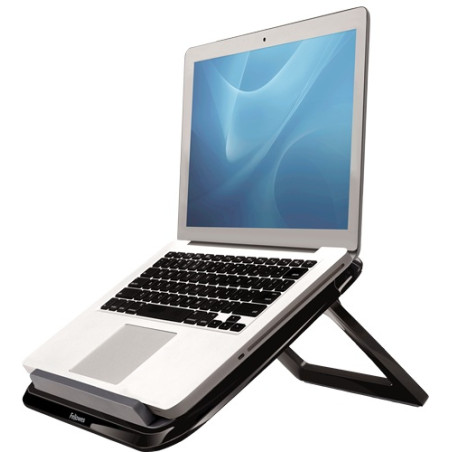 Fellowes 8212001 8212001, Soporte para ordenador portátil, Negro, Gris, Acrilonitrilo butadieno estireno (ABS), 43,2 cm (17"),