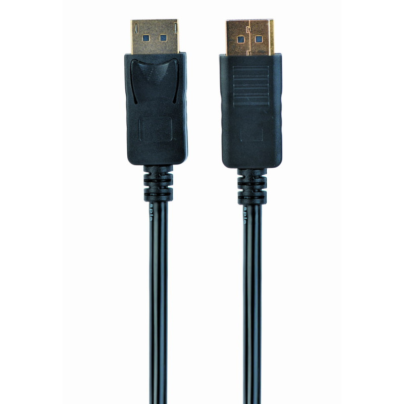 Gembird CC-DP-1M DisplayPort, 1 m, 1 m, DisplayPort, DisplayPort, Macho, Macho, Negro