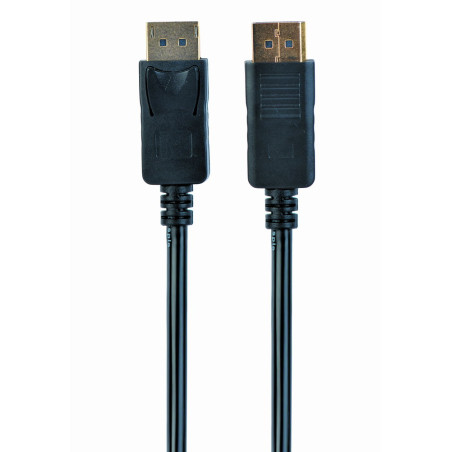 Gembird CC-DP-1M DisplayPort, 1 m, 1 m, DisplayPort, DisplayPort, Macho, Macho, Negro