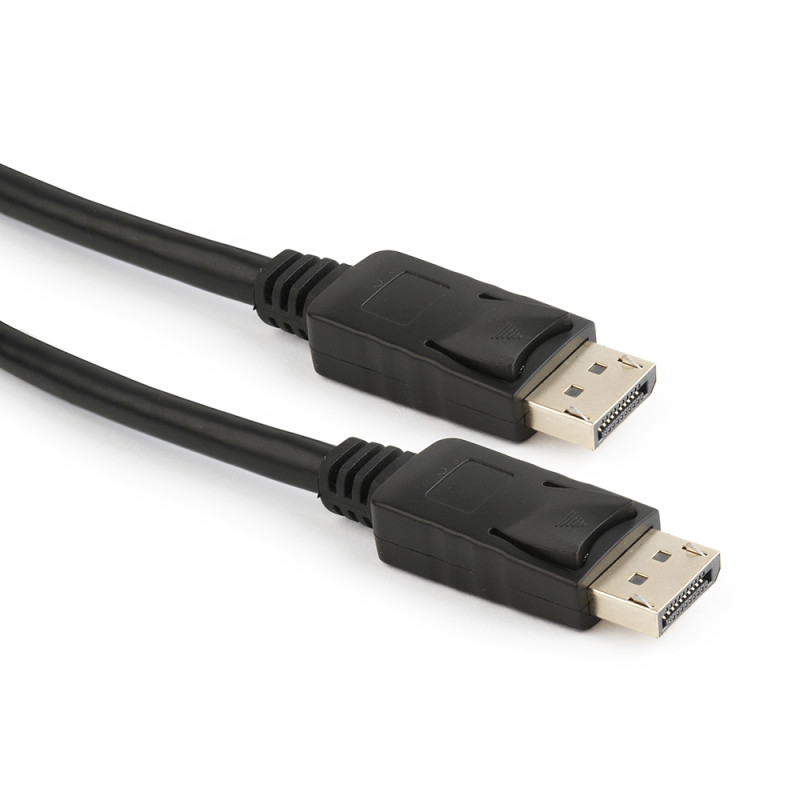 Gembird CC-DP-1M DisplayPort, 1 m, 1 m, DisplayPort, DisplayPort, Macho, Macho, Negro