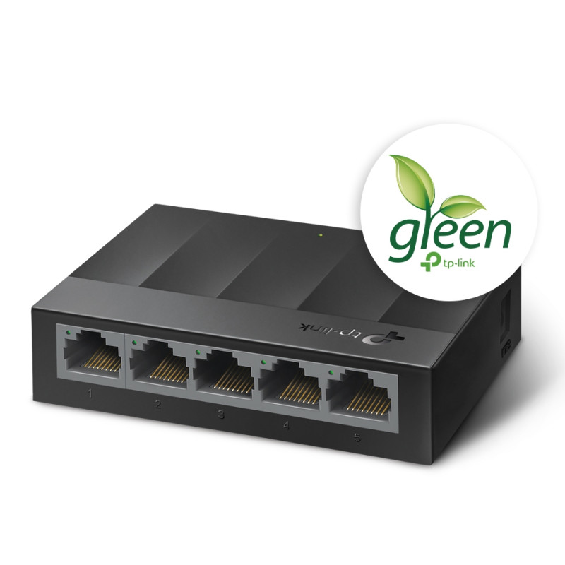 TP-Link LS1005G LS1005G, No administrado, Gigabit Ethernet (10/100/1000), Montaje de pared
