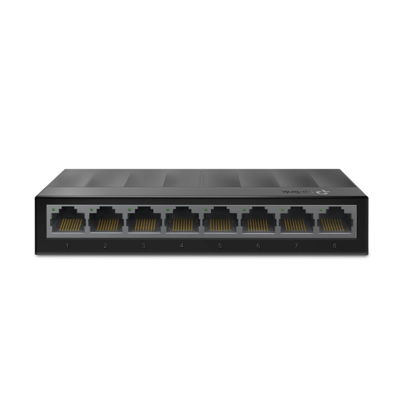 TP-Link LS1008G LS1008G, No administrado, Gigabit Ethernet (10/100/1000), Montaje de pared