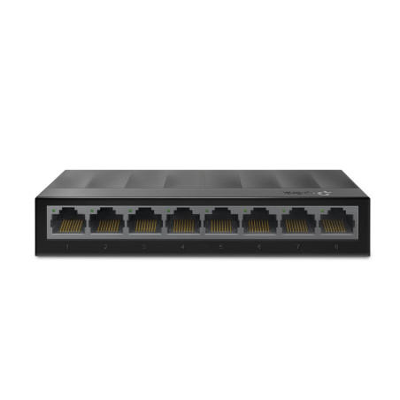 TP-Link LS1008G LS1008G, No administrado, Gigabit Ethernet (10/100/1000), Montaje de pared