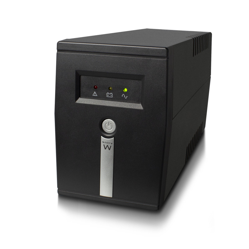 Ewent EW3946 EW3946, Línea interactiva, 0,6 kVA, 360 W, Seno, 230 V, 230 V