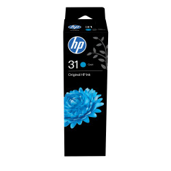 HP 1VU26AE Botella de tinta Original 31 cian 70 ml, Original, Cian, HP, HP Ink Tank 310, HP Ink Tank Wireless 410, HP Smart