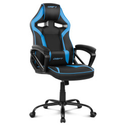 DRIFT DR50BL DR50, Silla para videojuegos de PC, 120 kg, Asiento acolchado tapizado, Respaldo acolchado tapizado, PC, Negro