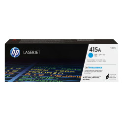 HP W2031A Cartucho de tóner Original LaserJet 415A cian, 2100 páginas, Cian, 1 pieza(s)