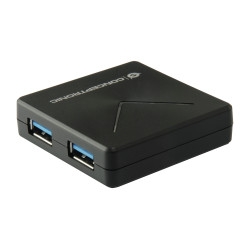 Conceptronic HUBBIES02B HUBBIES02B, USB 3.2 Gen 1 (3.1 Gen 1) Mini-B, USB 3.2 Gen 1 (3.1 Gen 1) Type-A, 5000 Mbit/s, Negro, 0,4 2