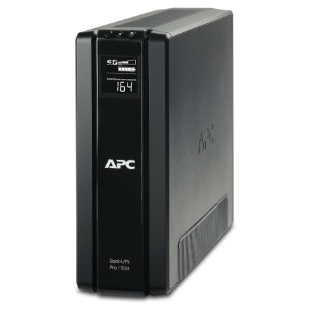 APC BR1500G-GR Back-UPS Pro, Línea interactiva, 1,5 kVA, 865 W, Seno, 156 V, 300 V