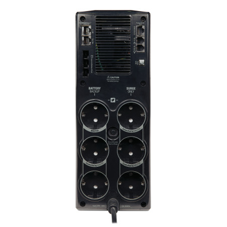 APC BR1500G-GR Back-UPS Pro, Línea interactiva, 1,5 kVA, 865 W, Seno, 156 V, 300 V
