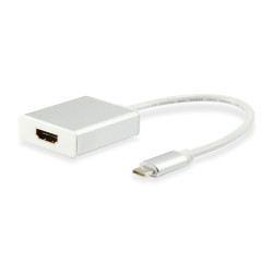 Equip 133452 Adaptador USB-C a HDMI, 4096 x 2160 Pixeles