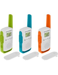 Motorola T42 two-way radios 16 canales Azul, Verde, Naranja, Blanco