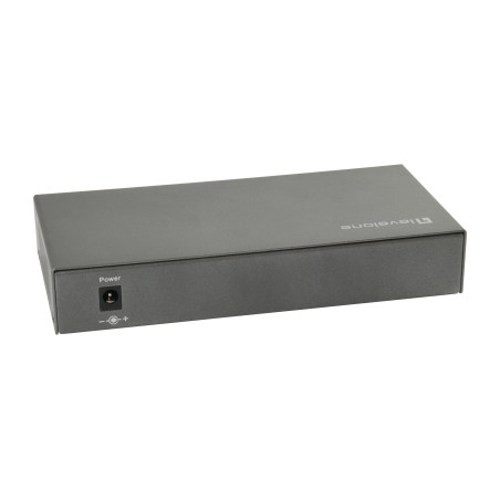 LevelOne GEP-0823 GEP-0823, Gigabit Ethernet (10/100/1000), Bidireccional completo (Full duplex), Energía sobre Ethernet (PoE)