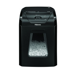 Fellowes 7120101 Powershred 12C, Corte cruzado, 22,5 cm, 4 x 40 mm, 19 L, 255 hojas, 2000 mm/min