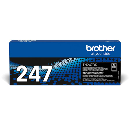 Brother TN-247BK TN-247BK, 3000 páginas, Negro, 1 pieza(s)