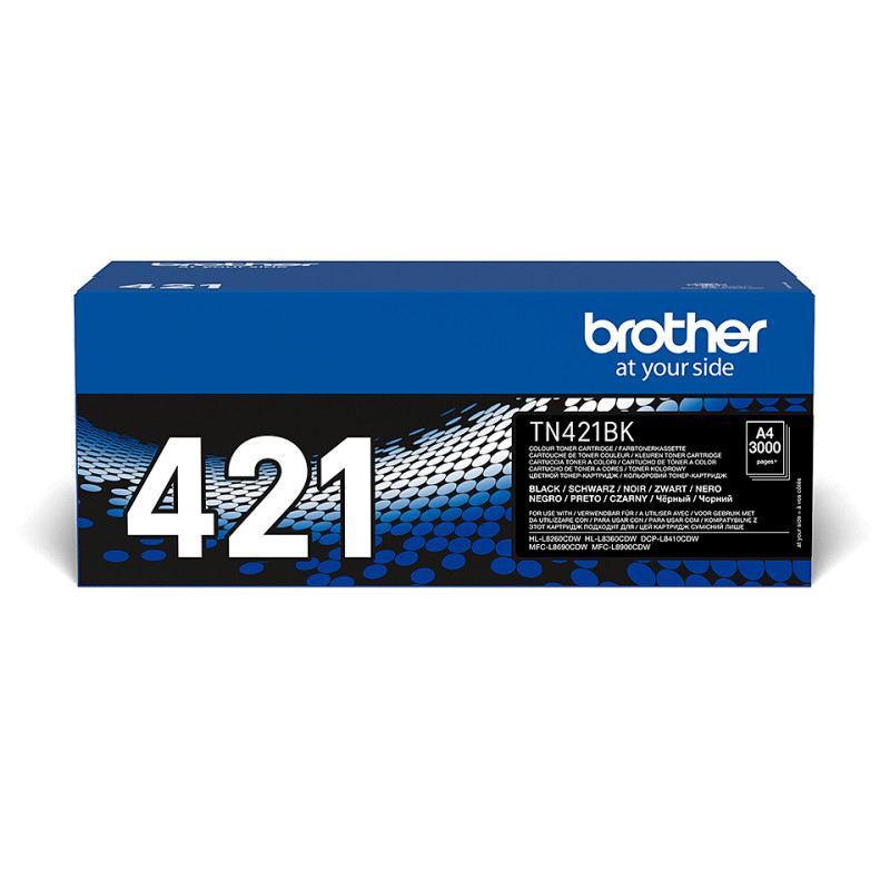 Brother TN-421BK TN-421BK, Negro, 1 pieza(s)