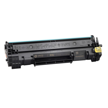 HP CF244A Cartucho de tóner Original LaserJet 44A negro, 1000 páginas, Negro, 1 pieza(s)