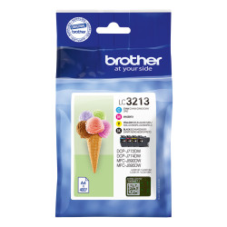 Brother LC3213VAL LC3213VAL, Alto rendimiento (XL), Negro, Cian, Magenta, Amarillo, 4 pieza(s), 400 páginas, 400 páginas,