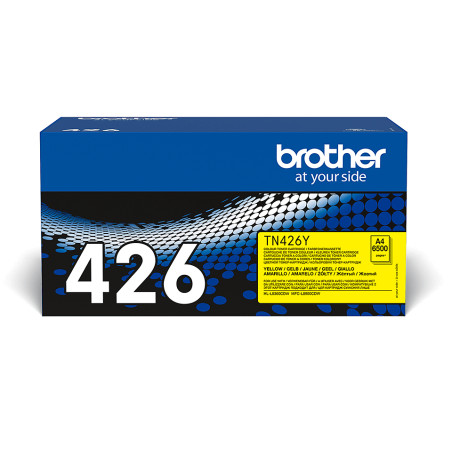 Brother TN-426Y TN-426Y, 6500 páginas, Amarillo, 1 pieza(s)