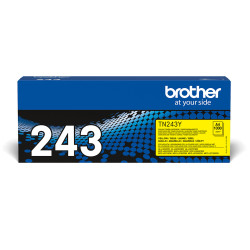 Brother TN-243Y TN-243Y, 1000 páginas, Amarillo, 1 pieza(s)