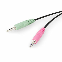 Ewent EW3562 EW3562, Alámbrico, Llamadas/Música, 20 - 20000 Hz, Auriculares, Negro, Plata 2