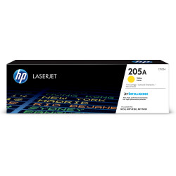 HP CF532A LaserJet Cartucho de tóner Original 205A amarillo, 900 páginas, Amarillo, 1 pieza(s)