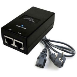 Ubiquiti POE-24 POE-24, LAN, Poder, 24 V, 90 - 260 V, 47/63 Hz, 0.3 A, UL, CE