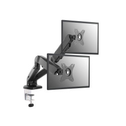 Equip 650121 Soporte de sobremesa para dos monitores interactivos de 17"-32, Abrazadera, 16 kg, 33 cm (13"), 68,6 cm (27"), 100 2